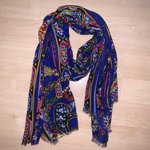 Vera Bradley Soft Fringe Scarf Romantic Paisley